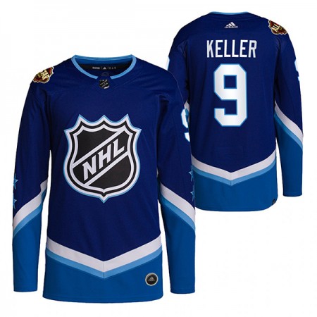 Arizona Coyotes Trikot Clayton Keller 9 2022 NHL All-Star Blau Authentic - Herren